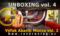 Fiat500126 UNBOXING vol. 4 – Výfuk Abarth Monza vol. 2 s úzkými koncovkami