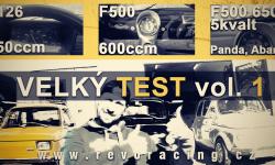 Velký test vol. 1 - Fiat 126 650ccm, Fiat 500 600ccm, Fiat 500 650ccm Abarth Panda, 5kvalt